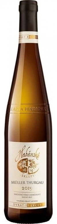 Habánské sklepy Müller Thurgau 2023 0,75l (holá láhev)