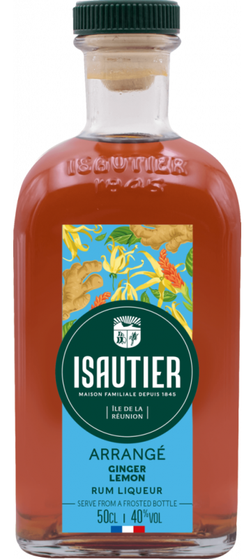Isautier Arrangé Gingembre Citron 40% 0,5 l