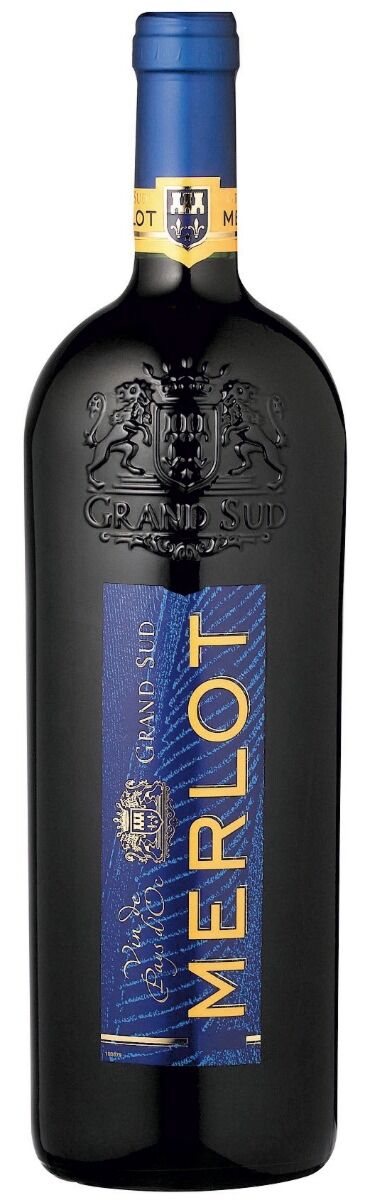 Grand Sud Merlot 1l (holá láhev)