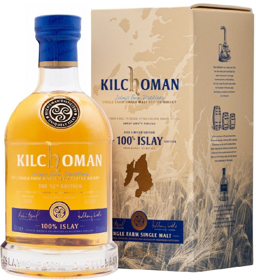 Kilchoman 100% Islay 12th Edition 50% 0,7l (karton)