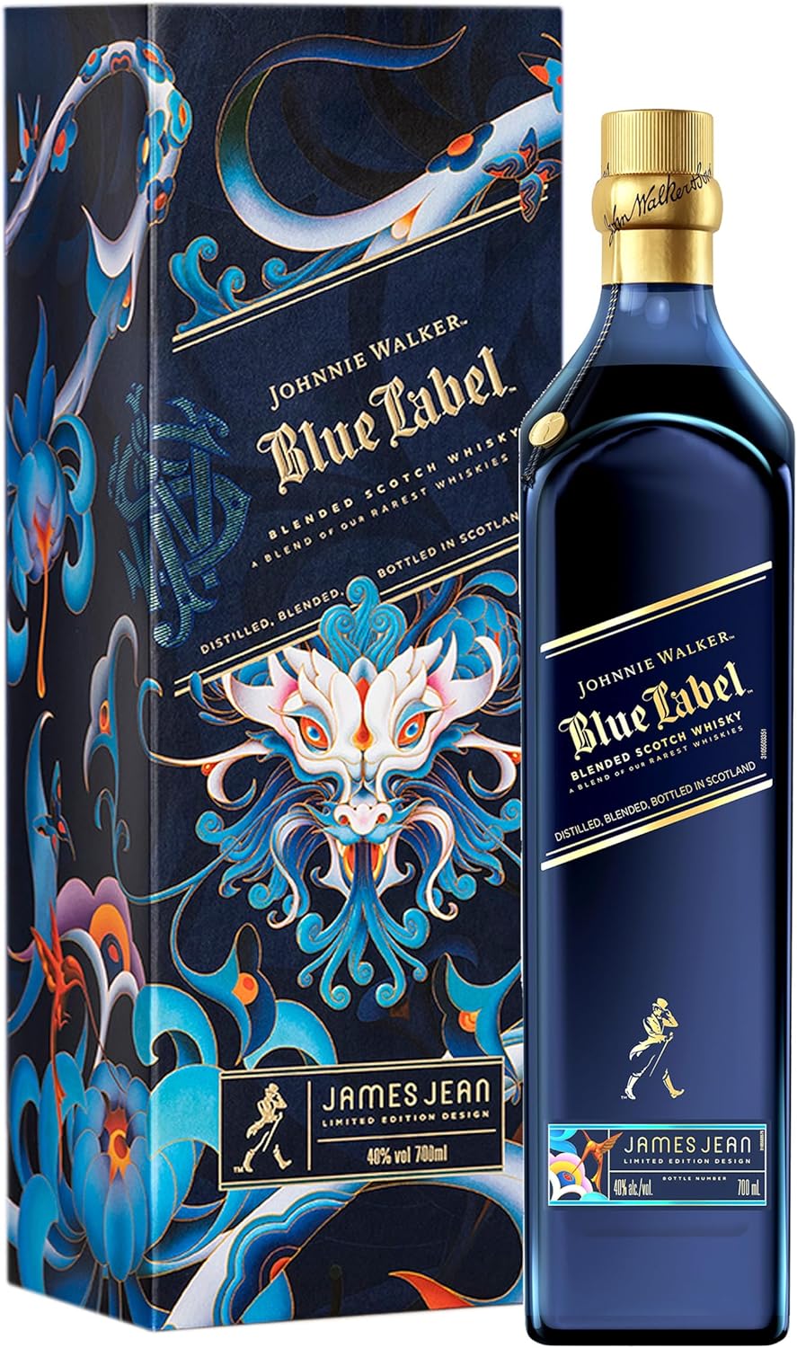 Johnnie Walker Blue Label Year of the Dragon 40% 0,7l (kazeta)