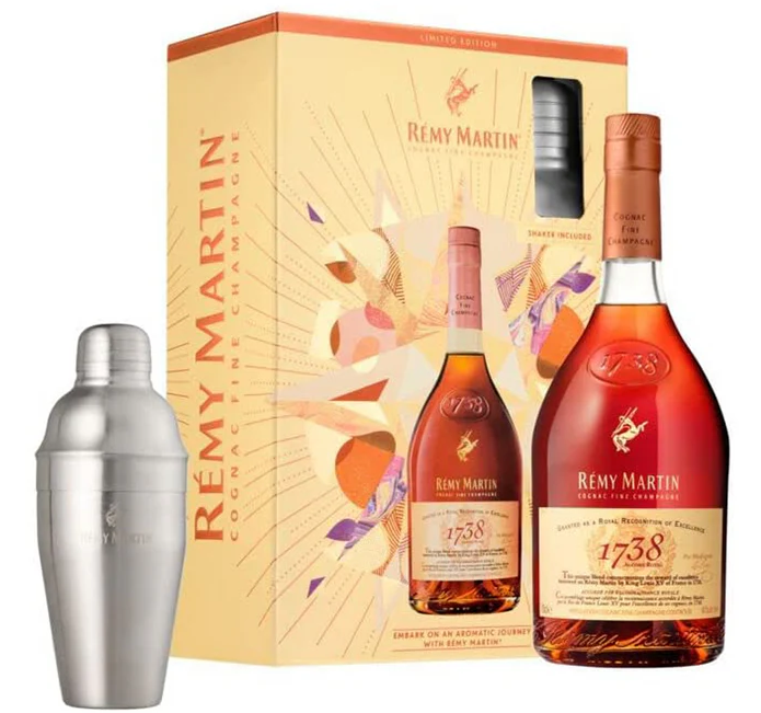 Remy Martin Accord + shaker 40% 0,7l (dárkové balení shaker)