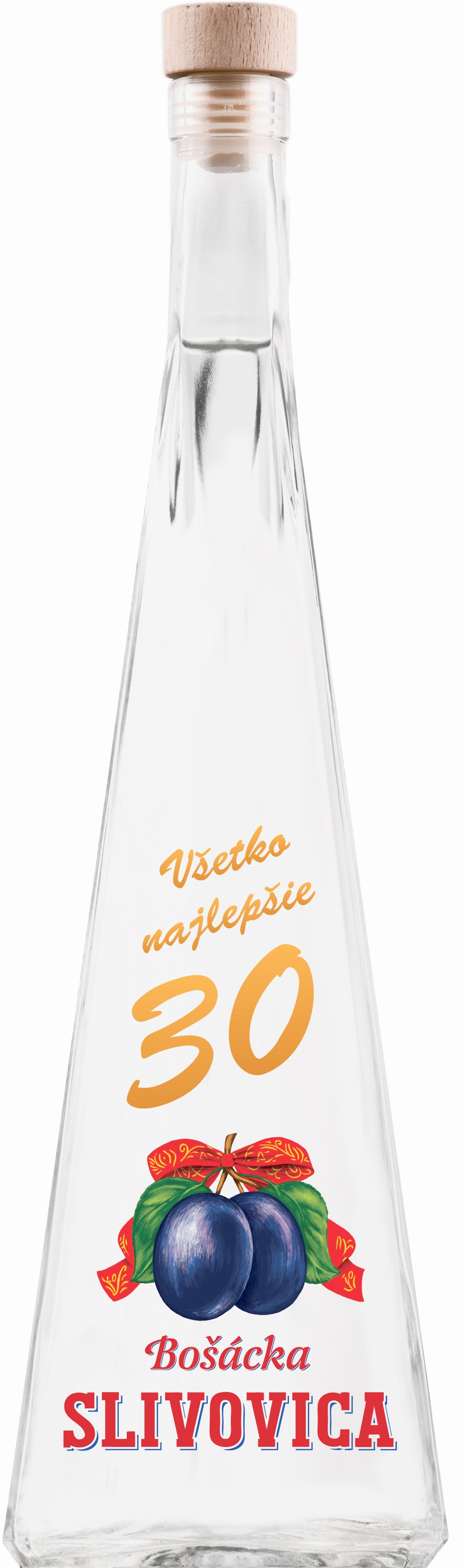 Bošácká Slivovica Jehlan 30let 52% 0,5l (holá láhev)