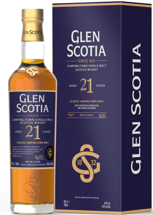 Glen Scotia 21yo 46% 0,7l (karton)