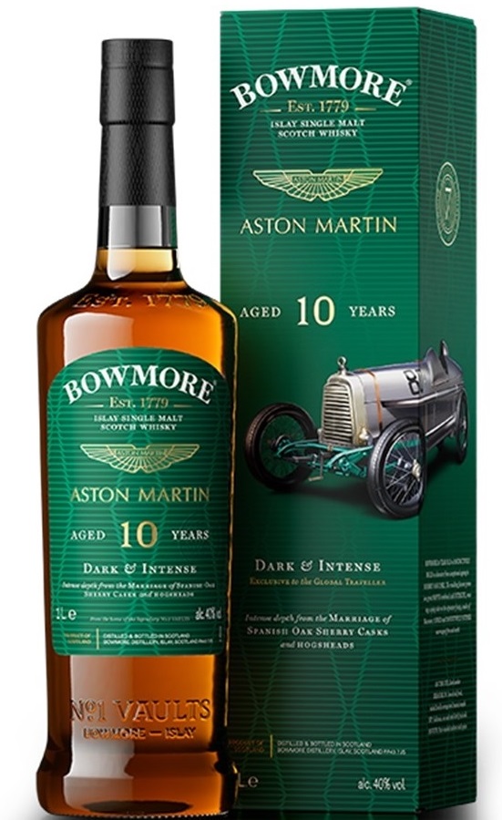 Bowmore 10Y ASTON MARTIN Dark & Intense 1 l 40% GB
