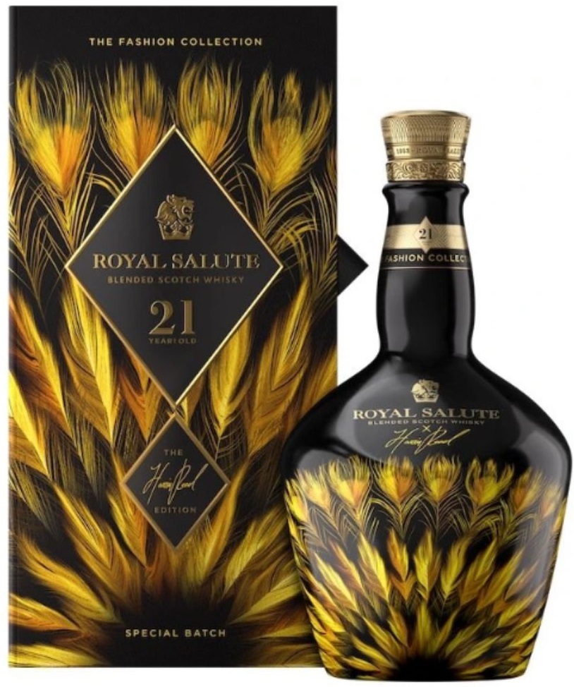 Royal Salute 21 letá Fashion Collection Harris Reed Gold