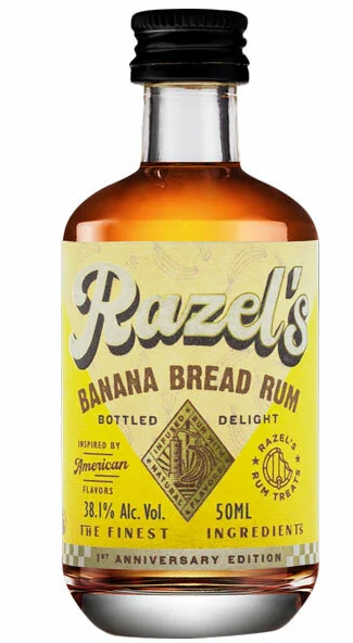 Razels Banana Bread MINI 38,1% 0,05l (holá láhev)