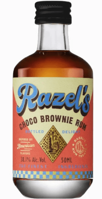 Razels Choco Brownie MINI 38,1% 0,05l (holá láhev)