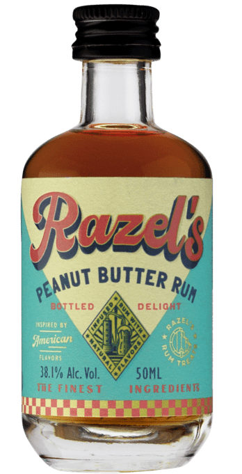 Razels Peanut Butter 38,1% MINI 0,5l (holá láhev)