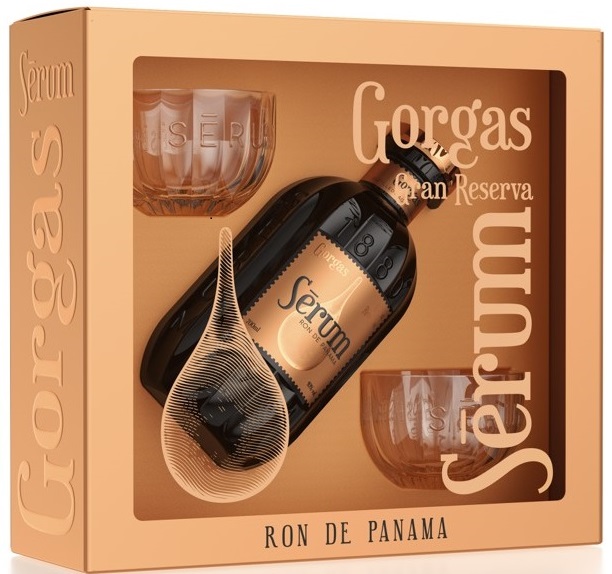 Sérum Gorgas 8YO 40% 0,7 l (dárkové balení 2 skleničky)
