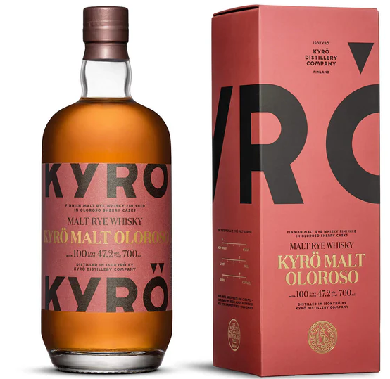 KYRÖ Malt Rye Oloroso 0,7l 47,2% GB
