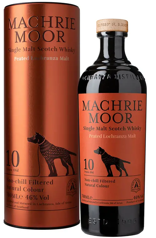 Arran Machire Moor 10y Peated Lochranza 46% 0,7 l (tuba)
