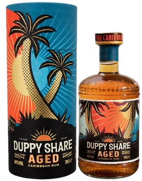 Duppy Share tuba 40% 0,7l (tuba)