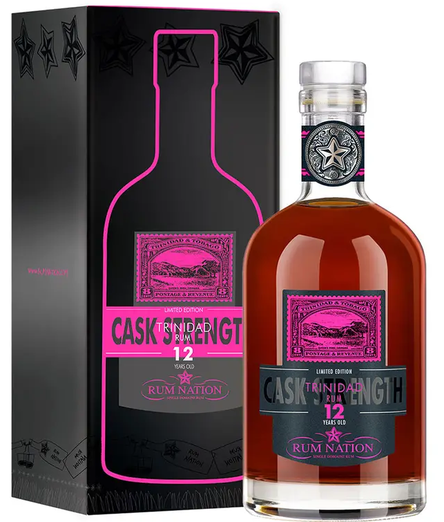 Nation Trinidad 12yo Cask Strength 53,4% 0,7l (karton)