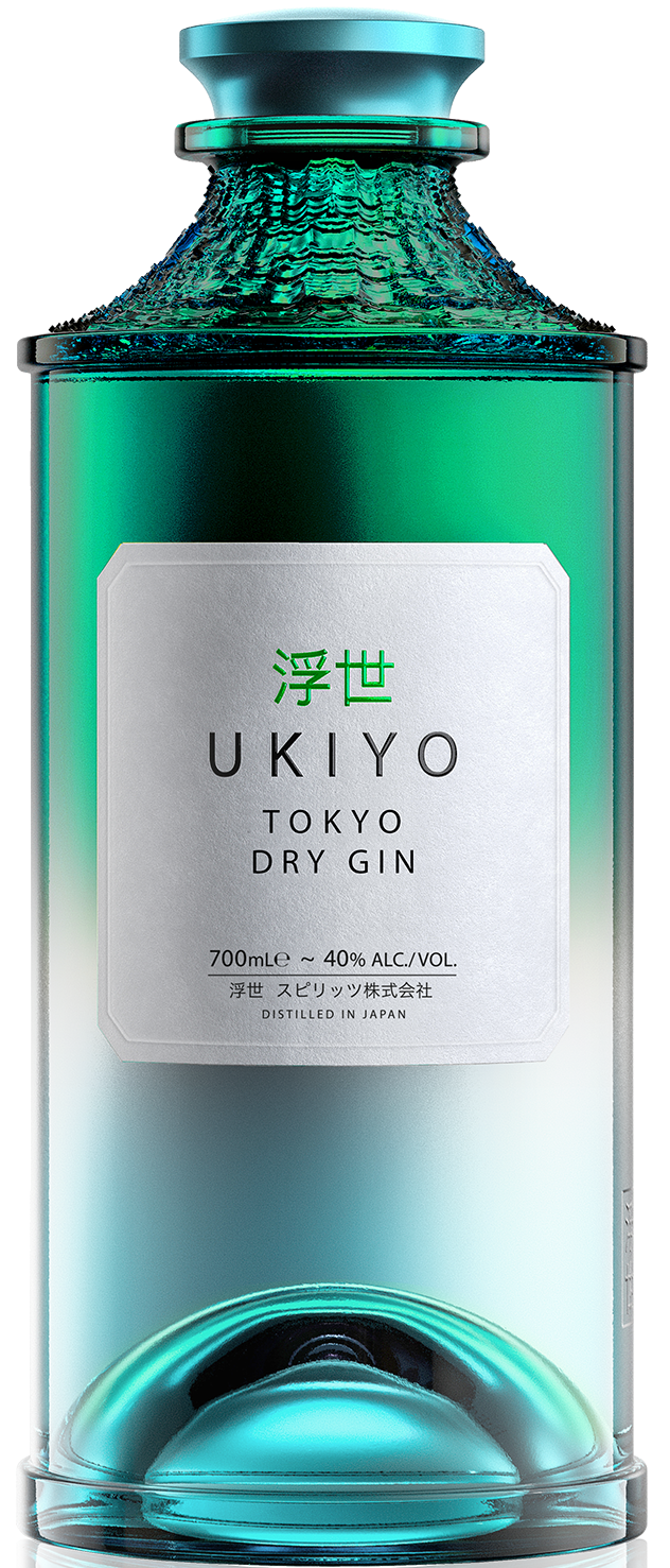 Gin Ukiyo Japan Tokyo DRY 40% 0,7l
