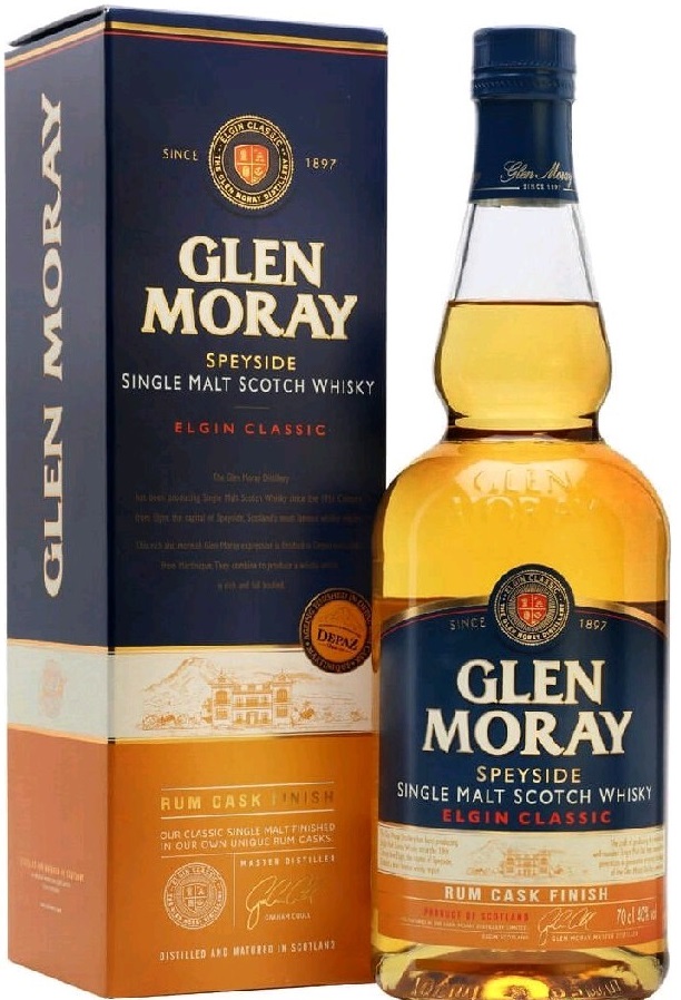 Glen Moray Rum Cask Finish 40% 0,7l