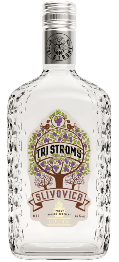 Slivovica TRI STROMY 42% 0.7L (holá láhev)