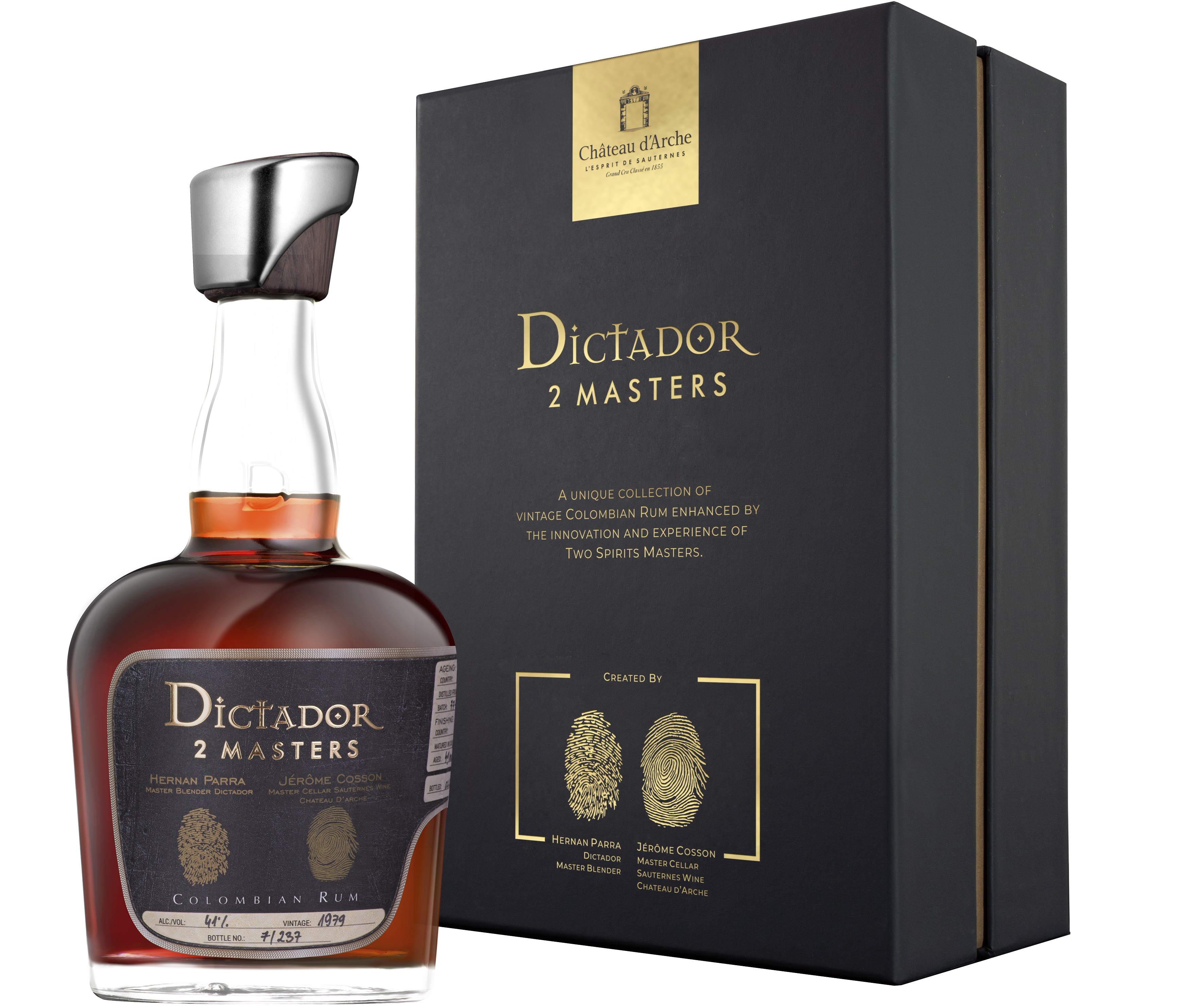 Dictador 2 Masters Chateau D'Arche 1979 43yo 3rd Release 41% 0,7l (kazeta)