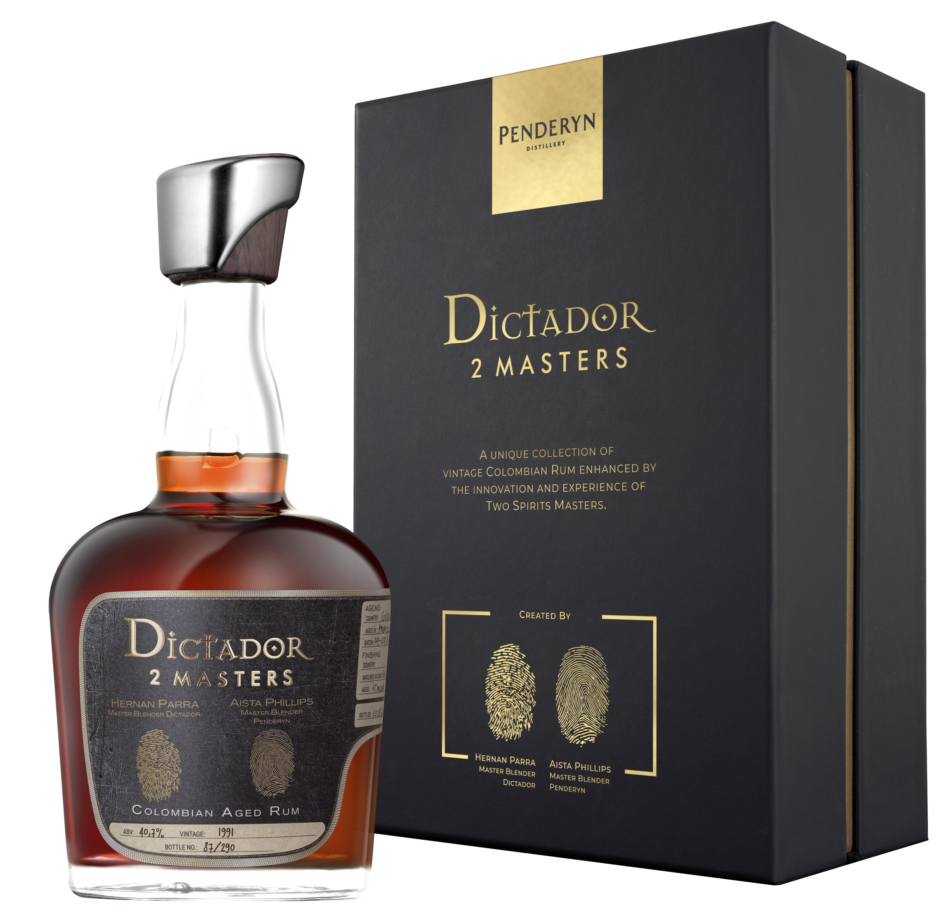 Dictador 2 Masters Penderyn 1991 30yo 1st Release 40,7% 0,7l (kazeta)