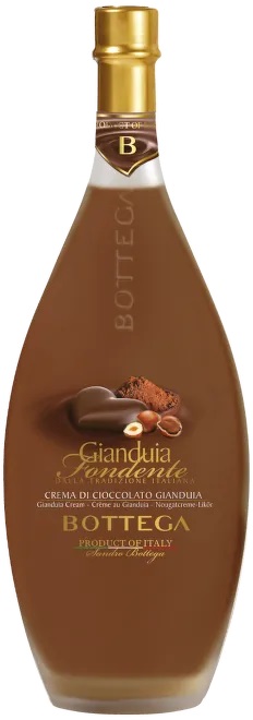 Bottega Gianduia Cioccolato 17% 0,5l (holá láhev)