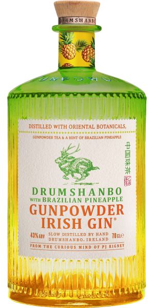 Drumshanbo Gunpowder Brazilian Pineapple 43% 0,7l