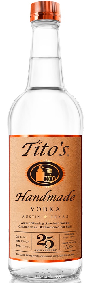 Titos Handmade Vodka 40% 1l