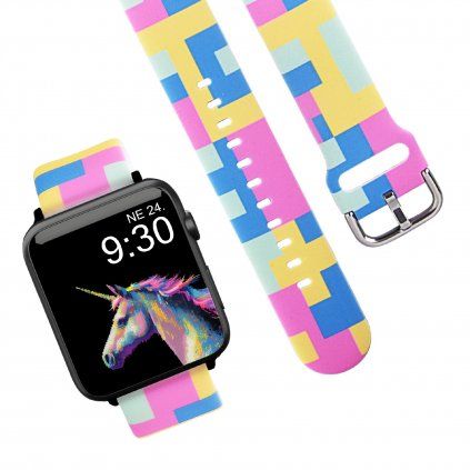 Remienok na Apple Watch PASTEL PARADISE 1