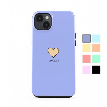 kryt na iPhone s vlastným dátumom