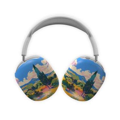 Kryty a púzdra slúchadiel Airpods Max Sunlit fields 1