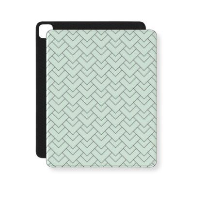 Púzdro na iPad Green chevron 1