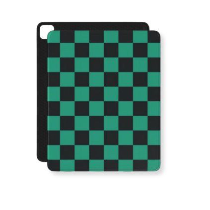 Púzdro na iPad Green grid 1