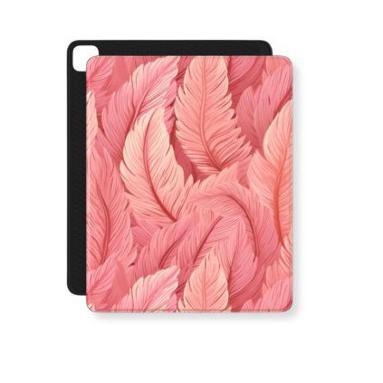 Púzdro na iPad Peachy feathers 1