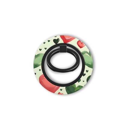 Magnetický džiak magsafe ring holder pre iPhone Romance in green 1