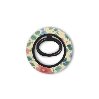 Magnetický džiak magsafe ring holder pre iPhone Vintage florals 1