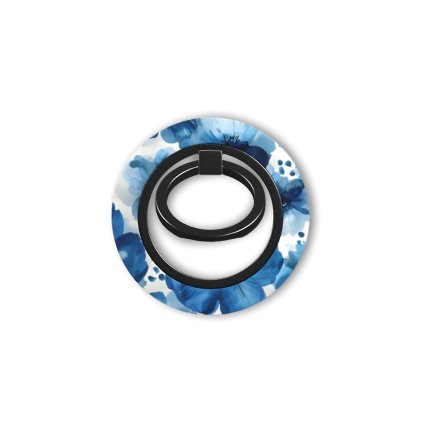 Magnetický džiak magsafe ring holder pre iPhone Flowery blue 1