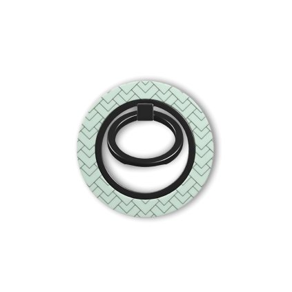 Magnetický džiak magsafe ring holder pre iPhone Green chervon 1