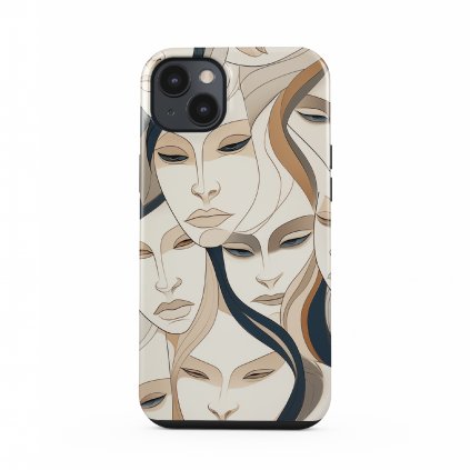 Kryt na iPhone - Faces