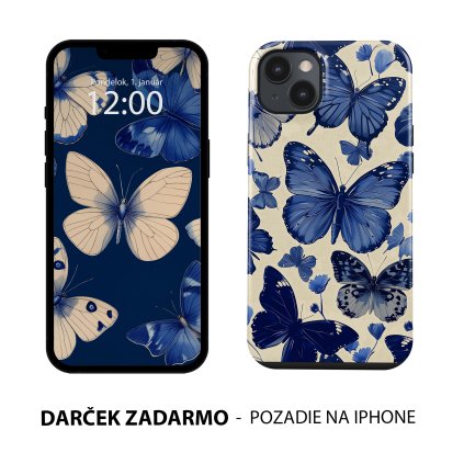 Kryt na iPhone 12 Pro Max - Butterfly bliss