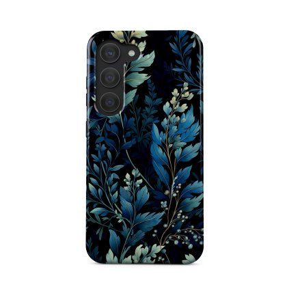 blue greenery obal na mobil 4