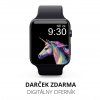 Digitálny ciferník na Apple Watch zdarma PASTEL PARADISE