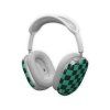 Kryty a púzdra slúchadiel Airpods Green grid 2