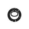 Magnetický džiak magsafe ring holder pre iPhone Monochrome map 1