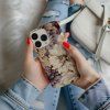 romantic beige Phone Case Mockup v65