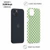 Kryt na iPhone - Pistachio checkerboard