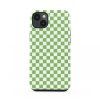 Kryt na iPhone - Pistachio checkerboard
