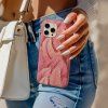 Kryt na iPhone - Peachy feathers