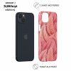Kryt na iPhone - Peachy feathers