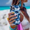 Kryt na iPhone - Flowery blue