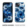 Kryt na iPhone - Flowery blue