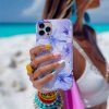 Kryt na iPhone - Violet floral